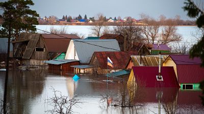 فيضانات في روسيا