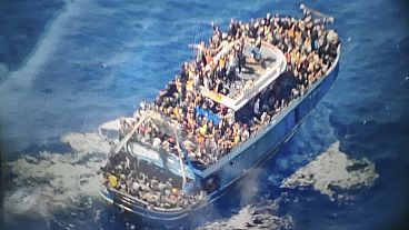 Így nézett ki közvetlenül a tragédia előtt az a halászhajó, amely tavaly nyáron süllyedt el a görög partok közelében