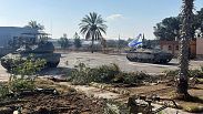 دبابات إسرائيلية في رفح