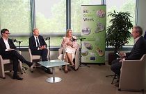 The debate was presented from the EU's Green Week event in Brussels,