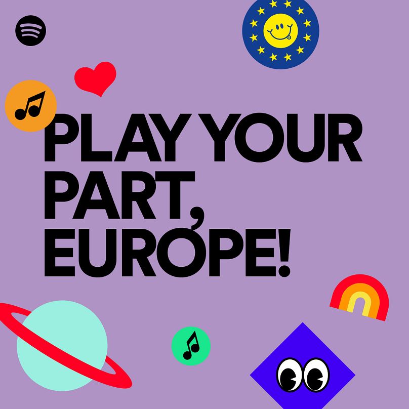 Spotify's campaign poster