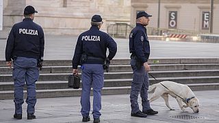 Ιταλοί αστυνομικοι - φώτο αρχείου