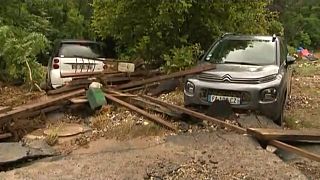 Inundaciones en Francia.