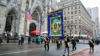 کلیسای نیویورک در روز سنت پاتریک