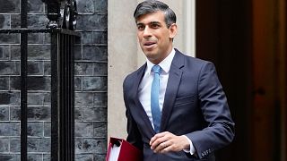 Le Premier ministre britannique, Rishi Sunak, quitte le 10 Downing Street, Londres, Royaume-Uni,  le mercredi 22 mai 2024.