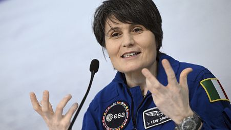 Italian ESA astronaut and project lead Samantha Cristoforetti