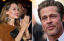 Angelina Jolie (2024) y Brad Pitt (2019)