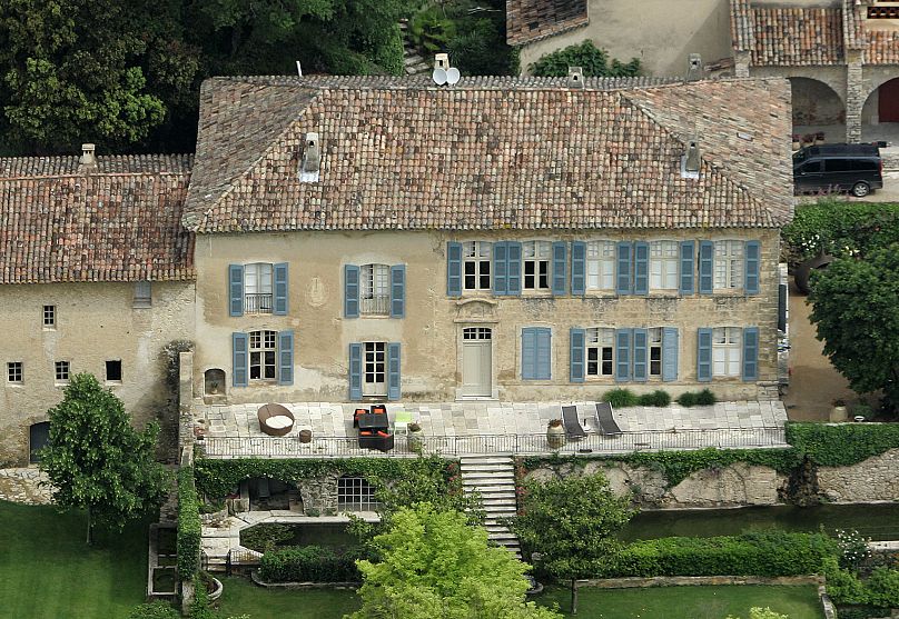 Angelina Jolie and Brad Pitt's Miraval property in Correns, France