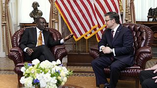 Kenya president meets with US House Speaker during state visit