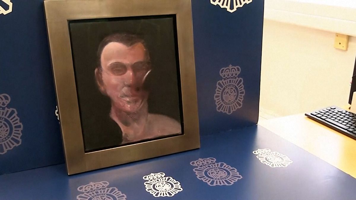 Spanish police recover stolen artwork by Francis Bacon worth €5 million thumbnail