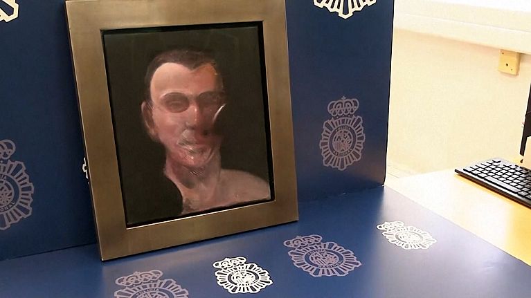 Francis Bacon painting recovered by Spanish police