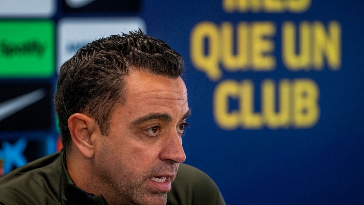 Barcelona teknik direktör Xavi Hernandez