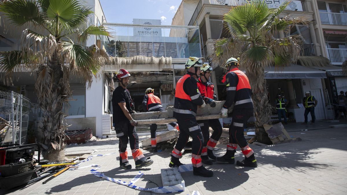 Quelle est la cause de l’effondrement du restaurant Medusa à Majorque ?
