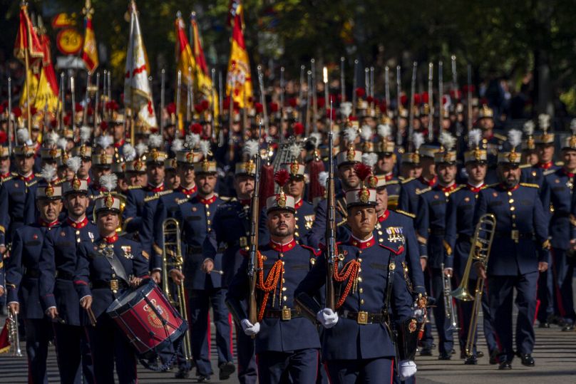 Στρατιωτική παρέλαση στην Ισπανία