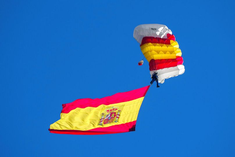 Αλεξιπτωτιστής, Ημέρα Ενόπλων Δυνάμεων Ισπανίας