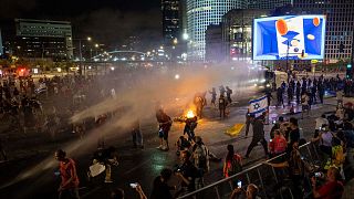 تظاهرات ضد نتانیاهو در اسرائيل