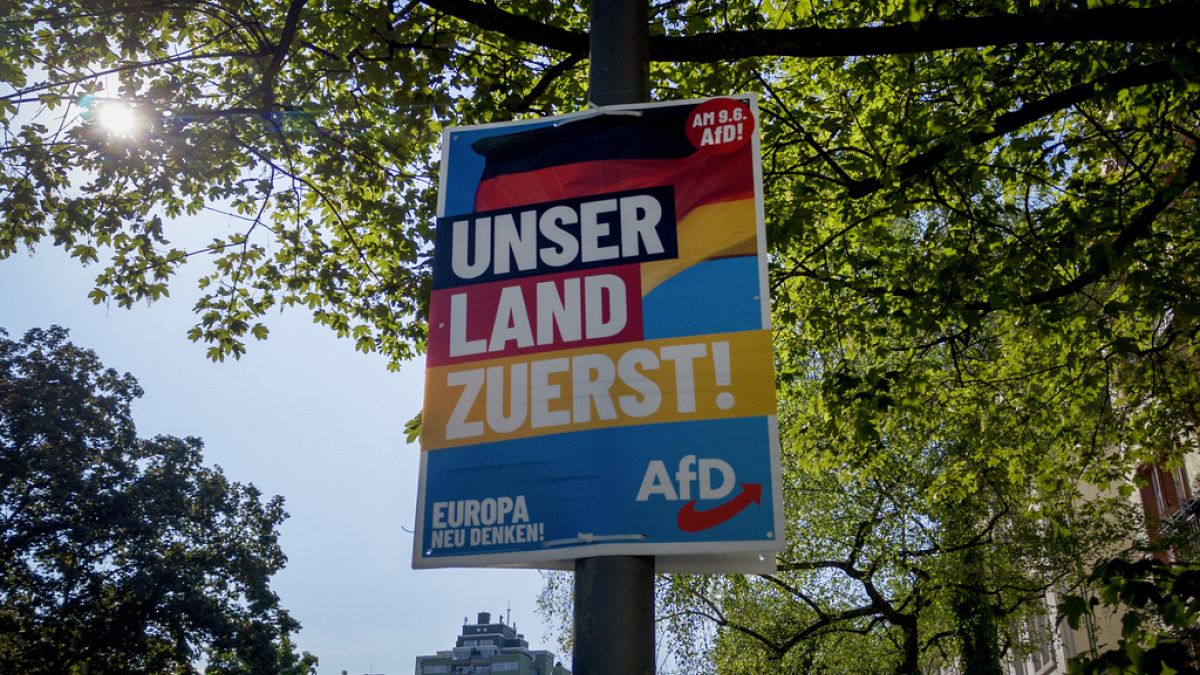 Αφίσα του AfD: «Σκεφτόμαστε την νέα Ευρώπη: Πρώτα η χώρα μας»