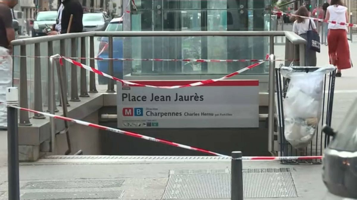 Станция метро Жан Жорес была временно закрыта