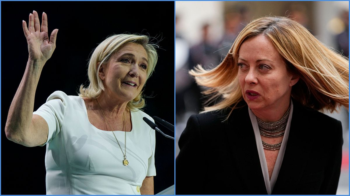 Le Pen és Meloni