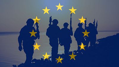 O mito de que a UE está a criar um exército europeu ressurgiu nas redes sociais antes das eleições europeias