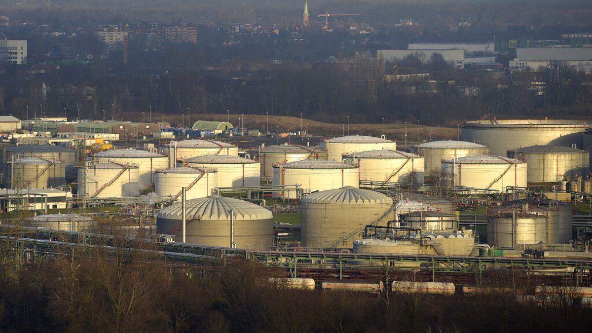 BP refinery in Gelsenkirchen, Germany.
