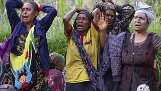 Papua New Guinea landslide: survivors appeal for aid