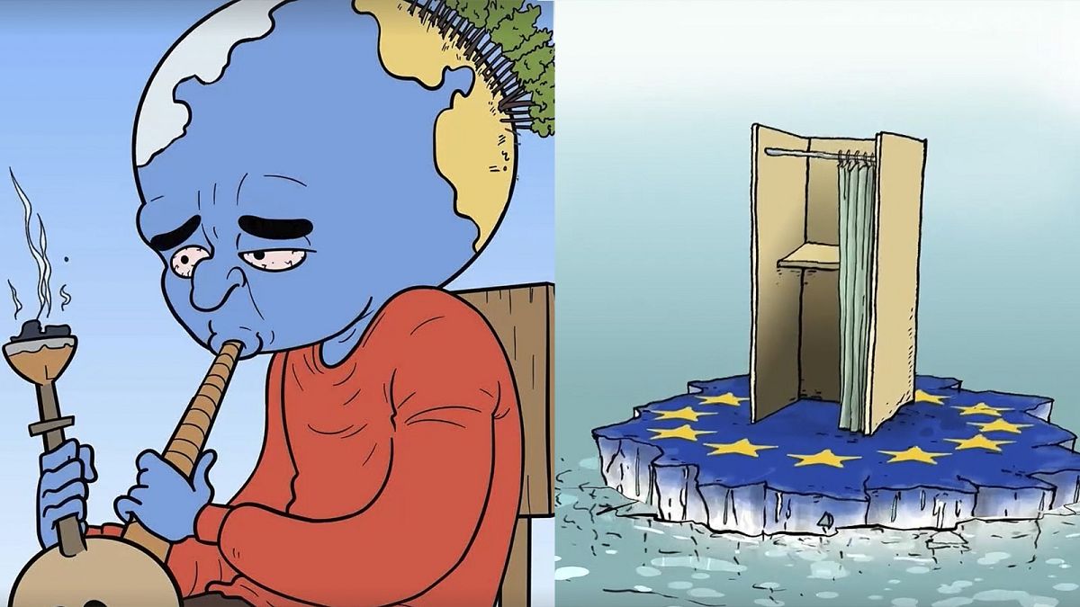 Caricartoons want you to vote for democratic and vibrant Europe