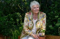 Dame Judi Dench at the Chelsea Flower Show in London, May 2024