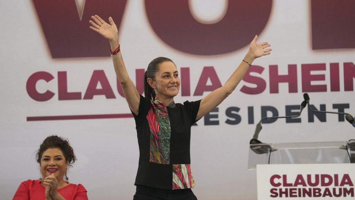 México: Claudia Sheinbaum se convierte en la primera mujer presidenta del país