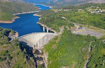Alto Lindoso hydroelectric plant in Portugal.