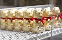 Lindt production line