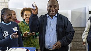 Various leaders cast ballots in the highly contested vote in South Africa