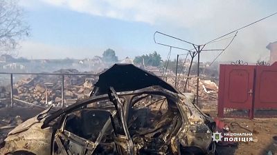 قصف روسي يستهدف قرية أولكسييفو-دروزكيفكا في منطقة دونيتسك