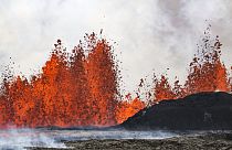 Der Vulkan bei Grindavik auf Island ist erneut ausgebrochen