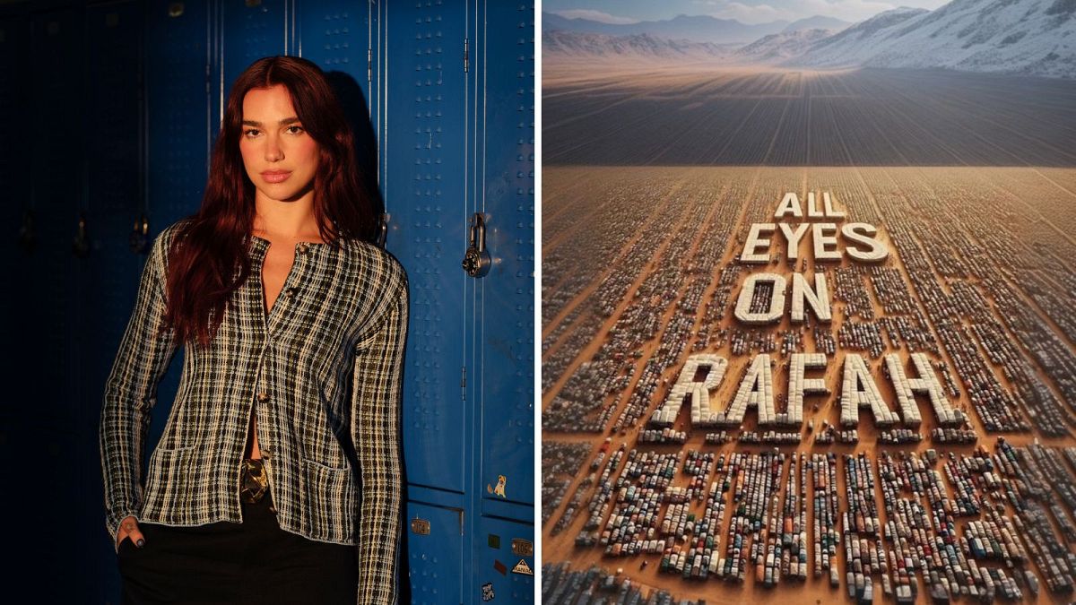 Dua Lipa shares support for #AllEyesOnRafah – What does it mean? thumbnail
