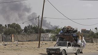 Guerre Israël-Hamas : dans la bande de Gaza, fuir Rafah sous les bombes