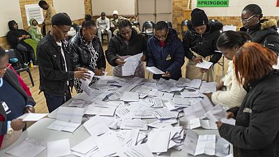 Early results in South Africa's election put ruling ANC below 50% and short of a majority