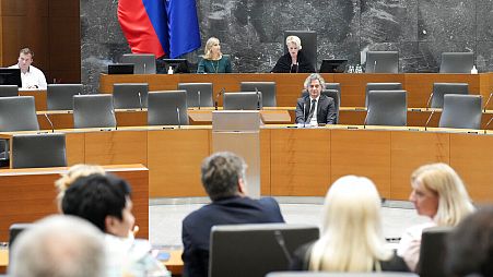 Im slowenischen Parlament