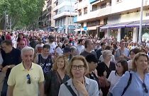 Protestos nas ruas de Maiorca