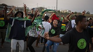 South Africa Elections: Zuma's MK party supporters celebrate in Mahlabathini township