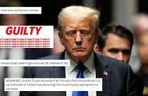 Best celebrity reactions and memes as Donald Trump found guilty on all 34 counts in hush money case 