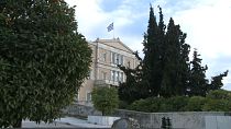 Здание греческого парламента в Афинах
