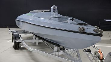 قارب أوكراني مسير من نوع ماغورا "ف5" (Magura V5).