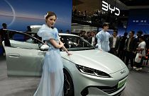 Chinese manufacturers of electric vehicles, like BYD, have rapidly increased their market share in Europe.