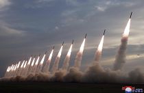 lancio razzi in Corea del Nord