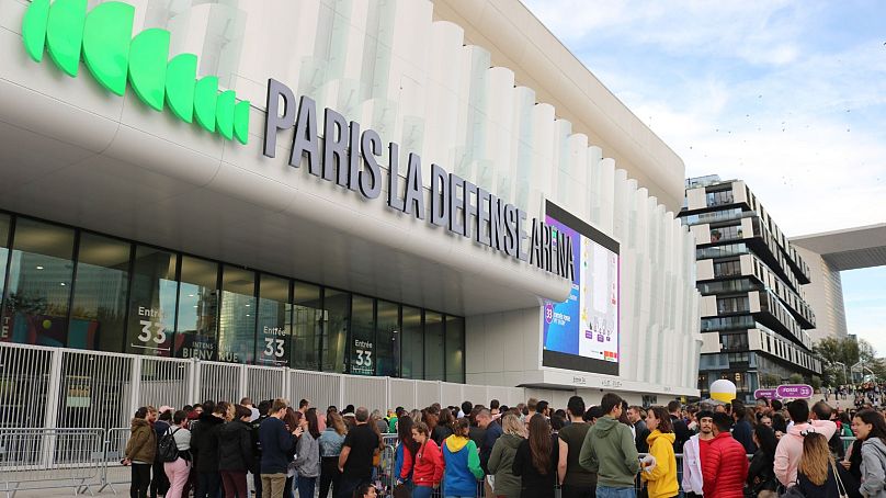 Paris La Défense in Nanterre suburb.