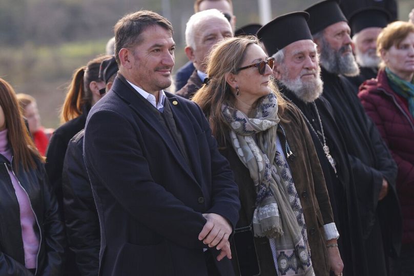Κατά την επίσκεψη του πρωθυπουργού στα μειονοτικά χωριά της Αλβανίας