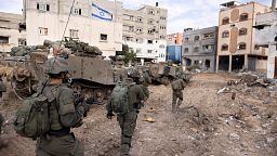 Des soldats israéliens dans la bande de Gaza, le 8 décembre 2023.