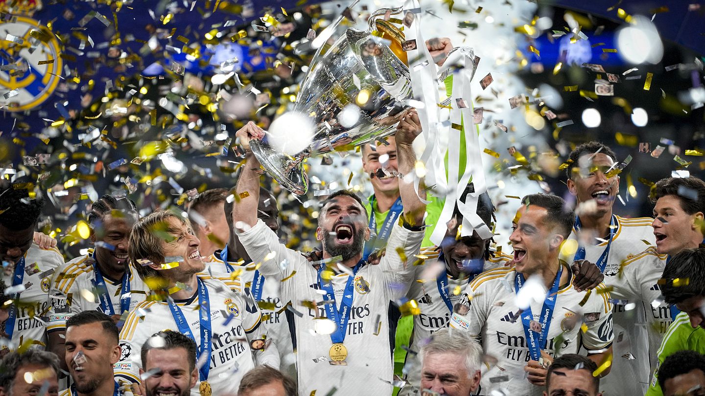 Real Madrid beat Dortmund 2-0 for record 15th Champions League title |  Euronews