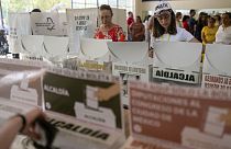 Elettori alle urne per le elezioni generali in Messico, 2/06/2024